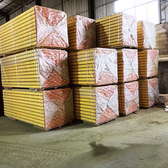 Viga H de madera maciza amarilla H20 para construcción con vigas de madera