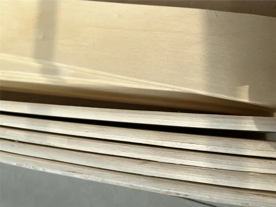 Listones de cama de madera LVL de grado E0 con suministro de fábrica certificado por carbohidratos